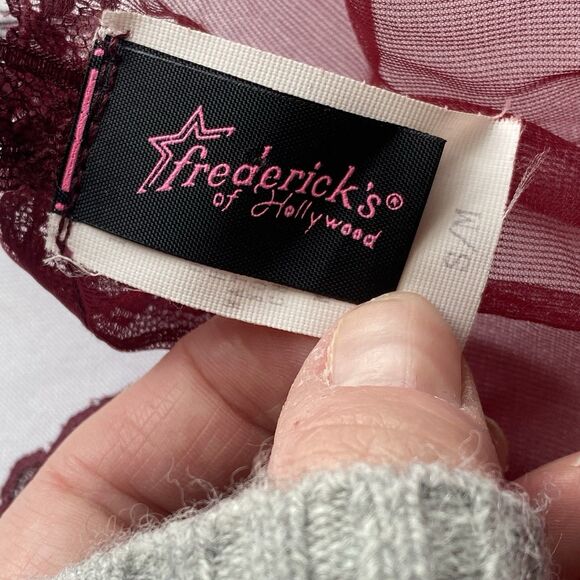 90s Frederick's of Hollywod Fairy Tapestry Corset/ Chiffon Shawl Set Size Small - Picture 14 of 16